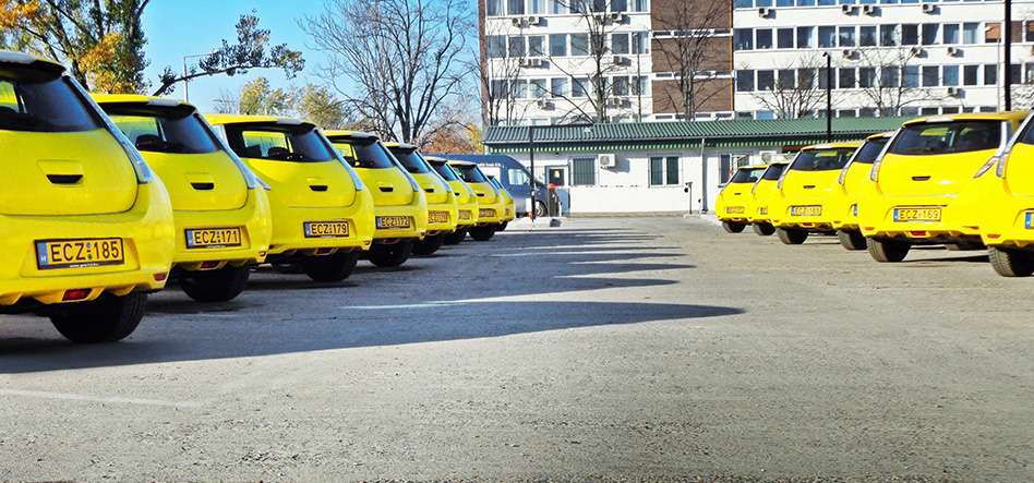 Nissan Leaf 2016 Taxis