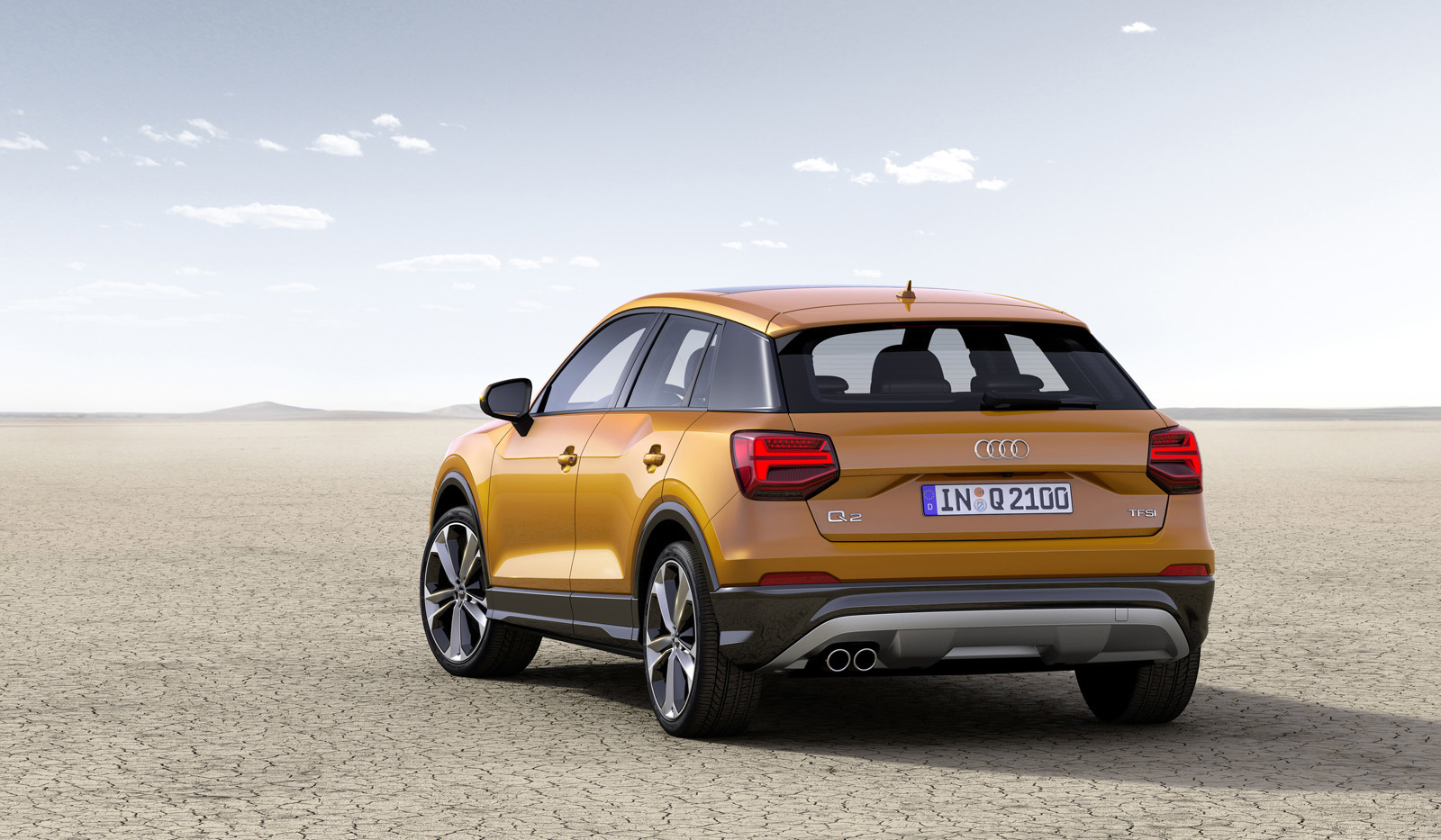 Audi Q2 2016 QUADIS Trasera