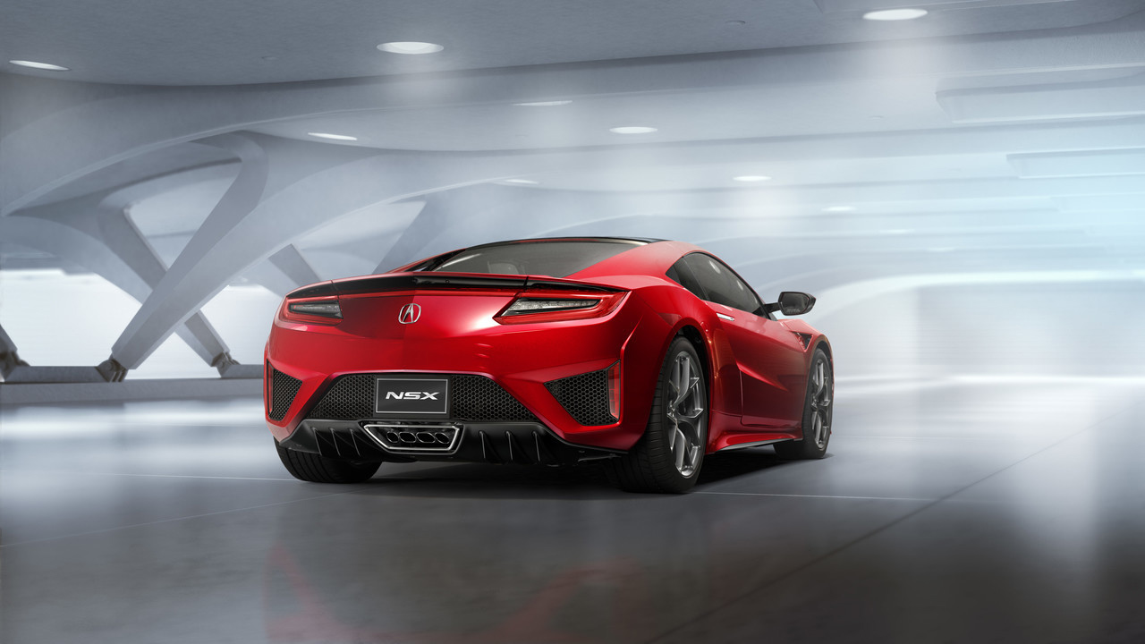 Honda NSX 2015 Trasera