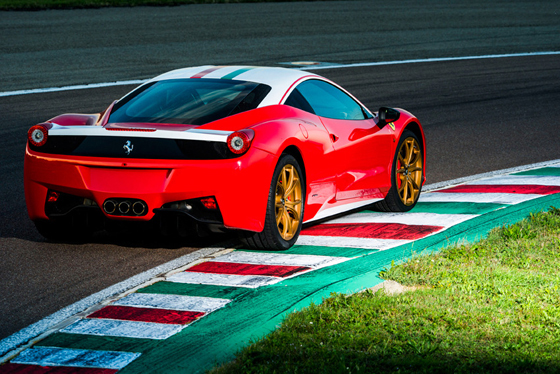 Ferrari 458 Niki Lauda Edition Trasera