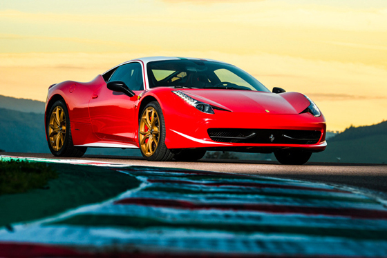 Ferrari 458 Niki Lauda Edition Frontal