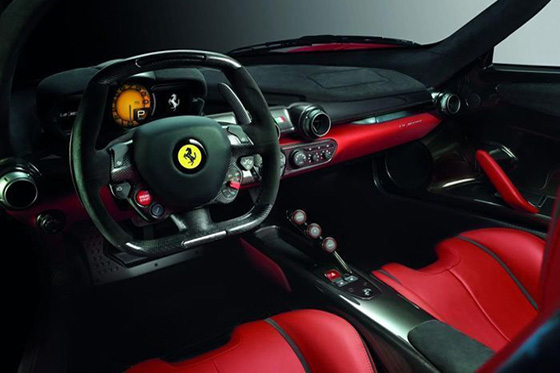 Ferrari LaFerrari interior