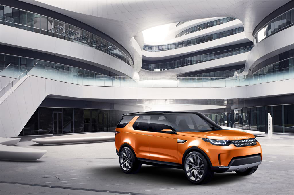 Land Rover Discovery Vision Concept Naranja