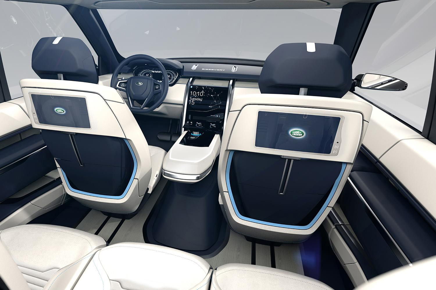 Land Rover Discovery Vision Concept Asientos