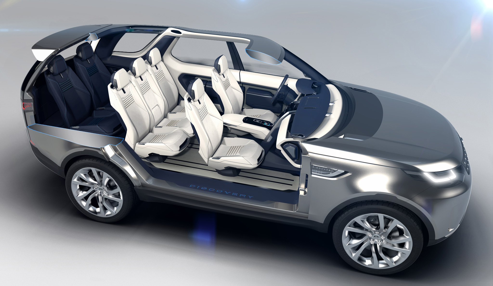 Land Rover Discovery Vision Concept Interior