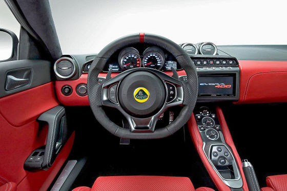 Lotus Evora 400 2016 Interior