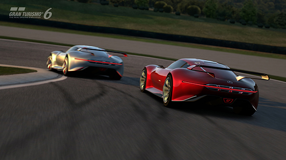 Mercedes AMG Vision Gran Turismo Trasera
