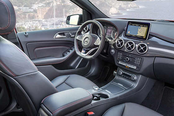 Mercedes Benz Clase B 2015 Interior
