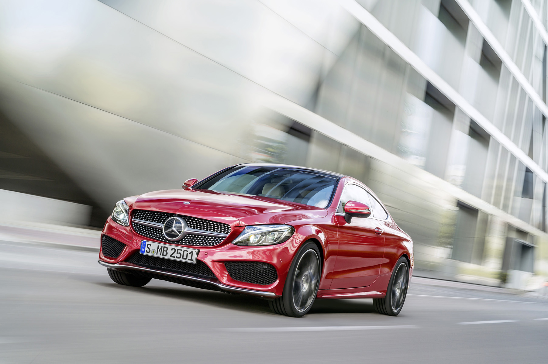 Mercedes Benz Clase C Coupe 2015 Frontal