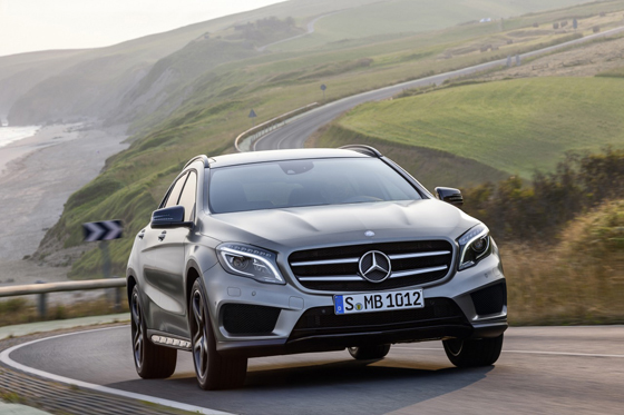 Mercedes GLA Frontal