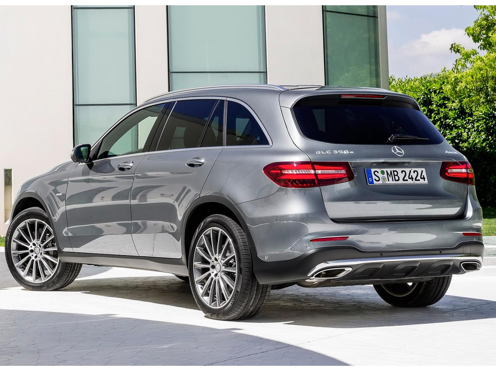 Mercedes Benz GLC 2015 Trasera