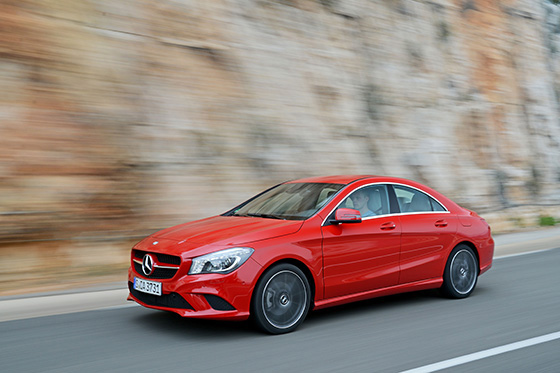 Mercedes CLA Lateral