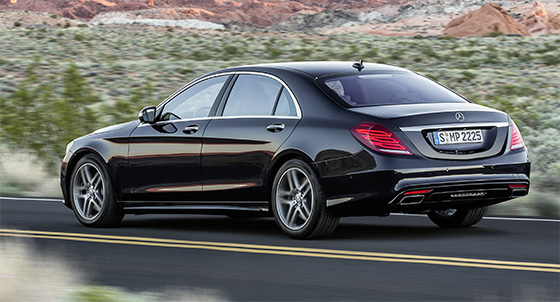 Mercedes Clase S 2013 Trasera