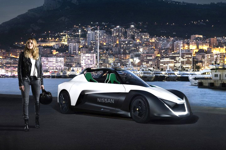 Margot Robbie Nissan BladeGlider