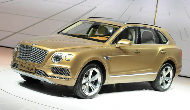 Bentley Bentayga Salon Frankfurt 2015 2