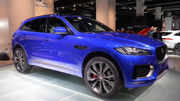 Jaguar F Pace Salon Frankfurt 2015