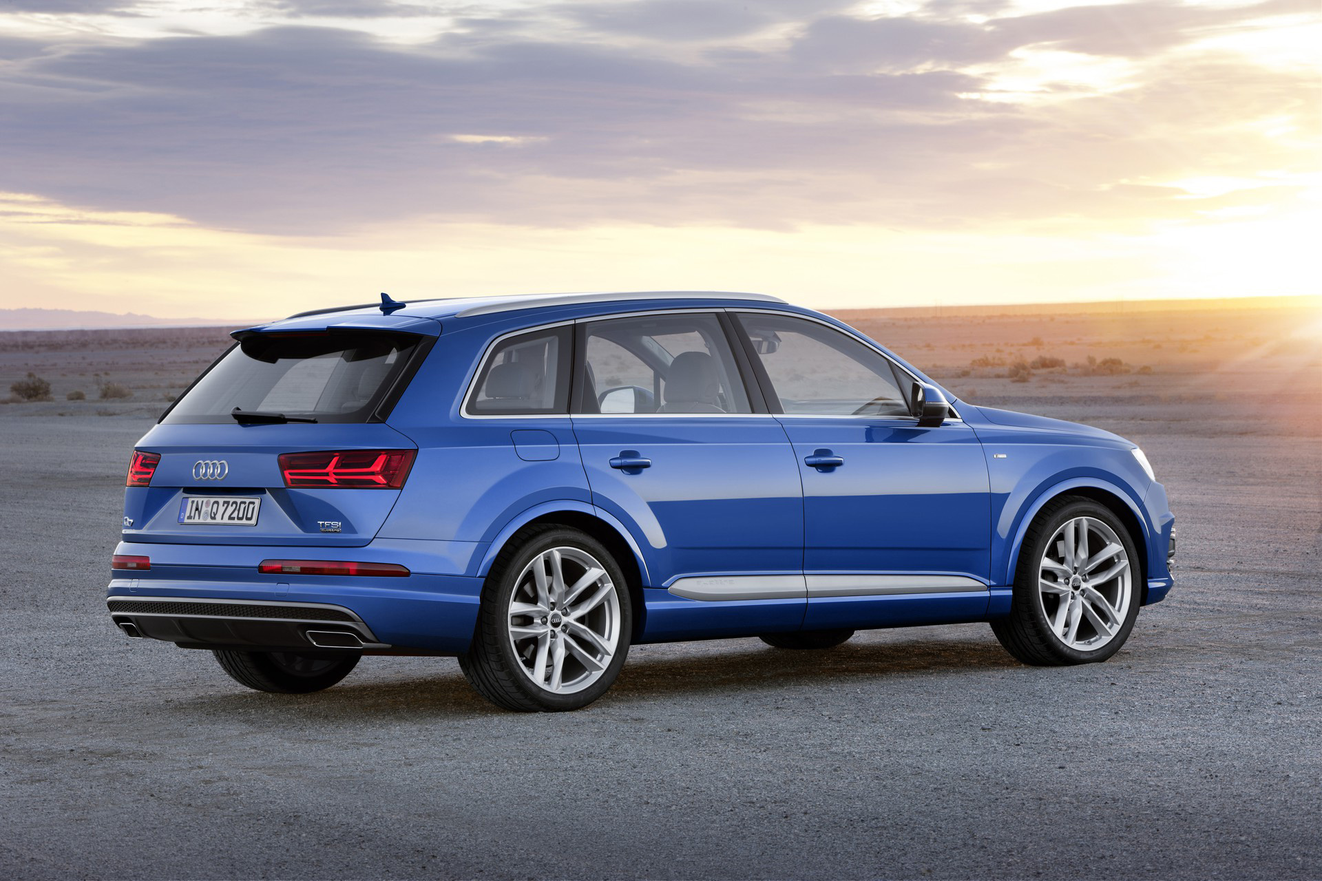 Nuevo Audi Q7 2015 Trasera