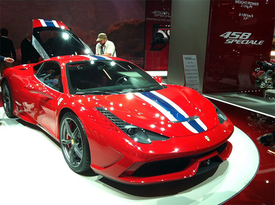 Ferrari 458 Speciale Frankfurt