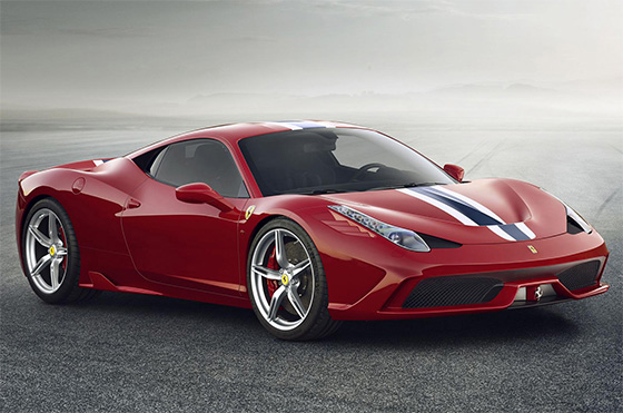  Ferrari 458 Speciale Lateral