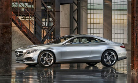 Mercedes Clase S Coupe Concept Lateral