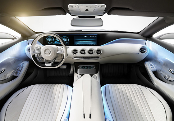 Mercedes Clase S Coupe Concept Interior