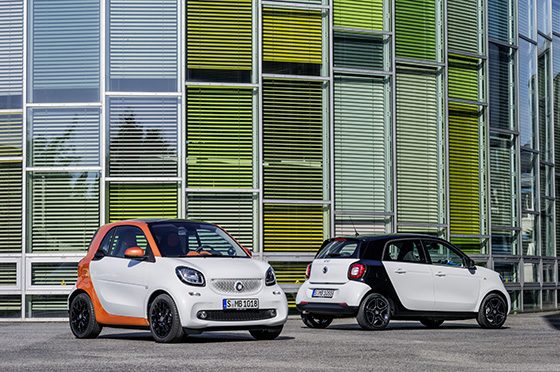 Smart Fortwo Smart Forfour 2014