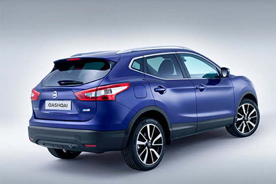 Nuevo Nissan Qashqai Trasera