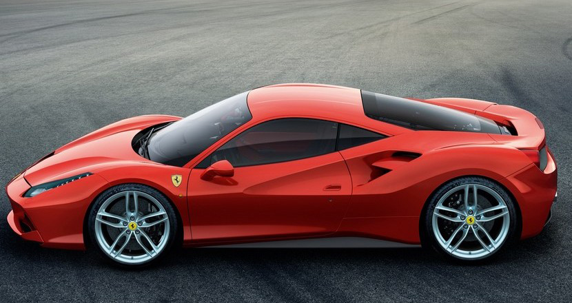 Ferrari 488 GTB 2015 Lateral
