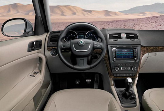 Skoda Yeti 2014 Interior