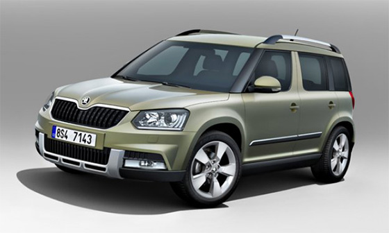  Skoda Yeti 2014 offroad