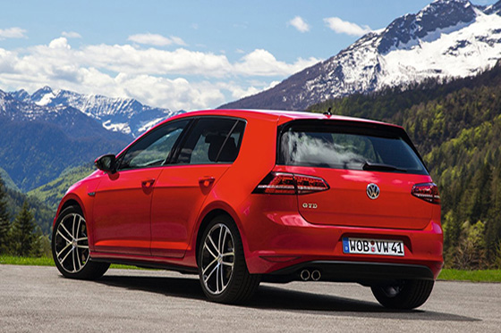Volkswagen Golf GTD VII Trasera
