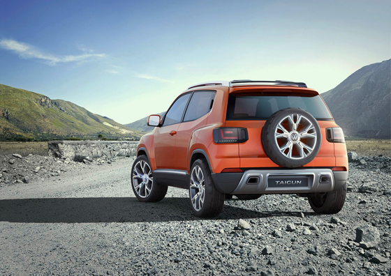 Volkswagen Taigun SUV Trasera