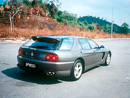 Coches Sultan Brunei Ferrari 456 GT Venice Estate Trasera