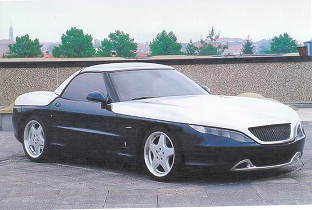 Coches Sultan Brunei Pininfaria Argento Vivo Frontal