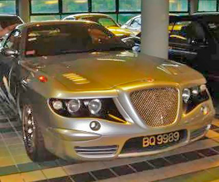 Coches Sultan Brunei Bentley Silverstone Frontal