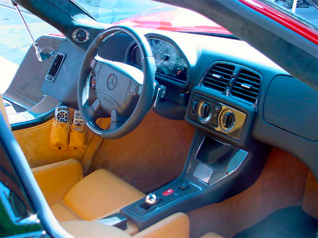 Coches Sultan Brunei Mercedes CLK AMG Supersport Interior