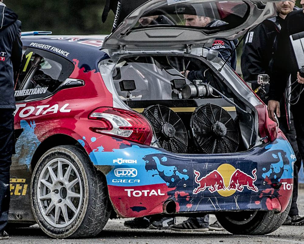 Coches Rallycross Tecnica