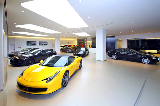 Cars Gallery Barcelona Exposicion Ferrari