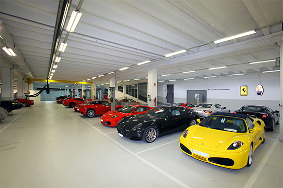 Cars Gallery Barcelona Ferrari Storage