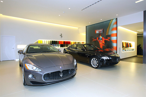 Cars Gallery Barcelona Maserati