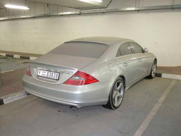  Coches abandonados Dubai Mercedes Clase S