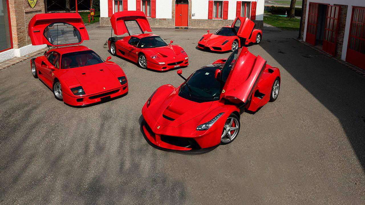 Los supercoches Ferrari