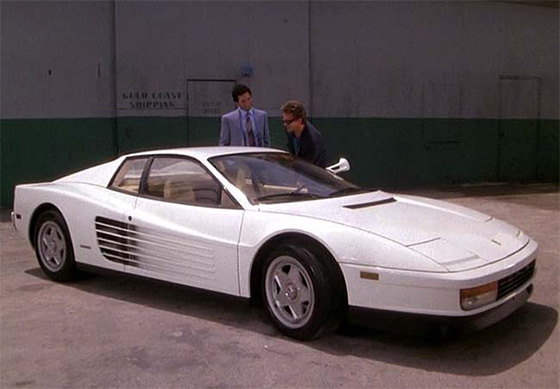 Ferrari Testarossa Miami Vice