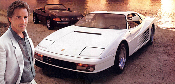 Miami Vice Ferrari Testarossa Ferrari Daytona