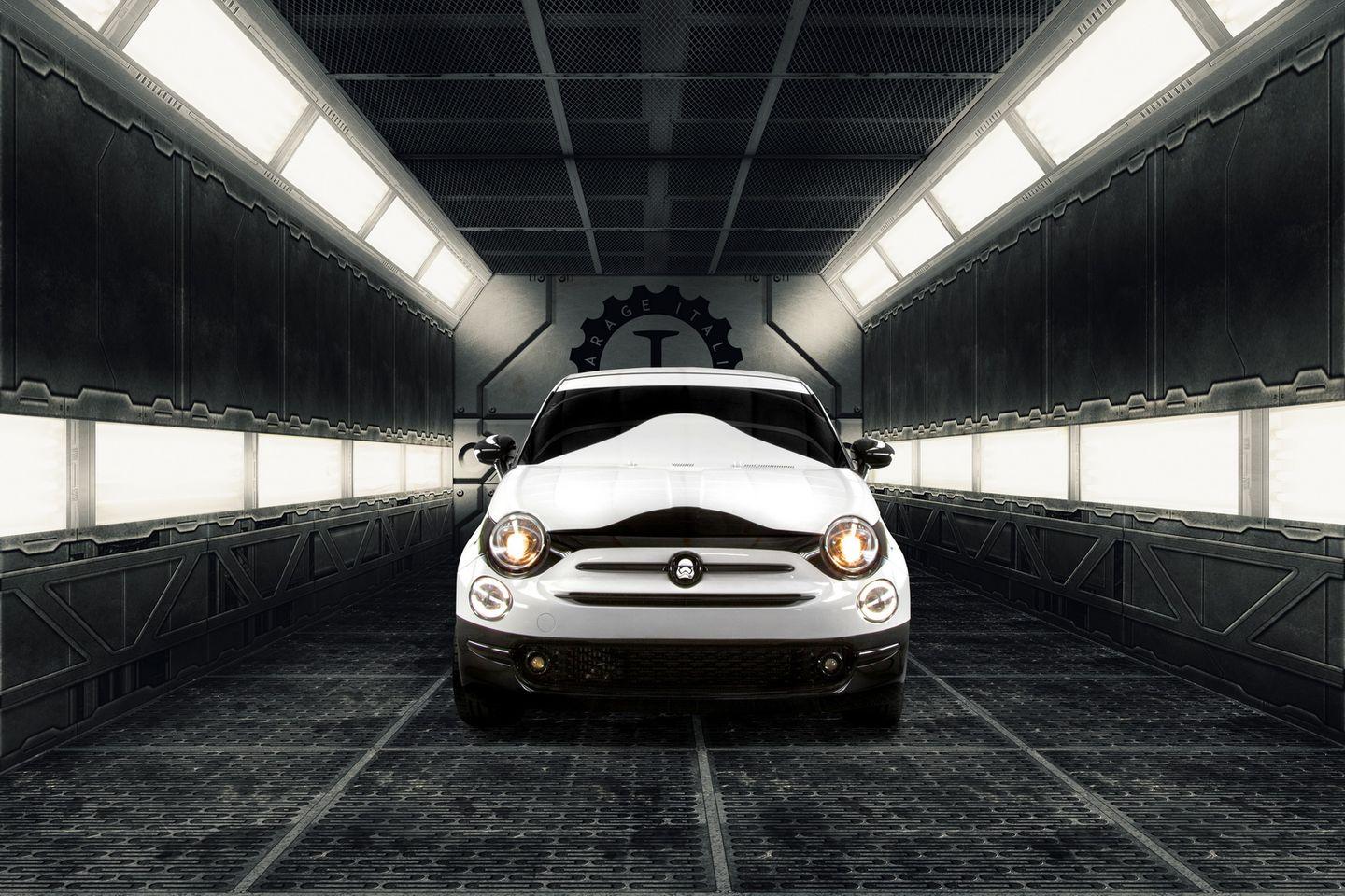 Fiat 500 Star Wars Stormtrooper