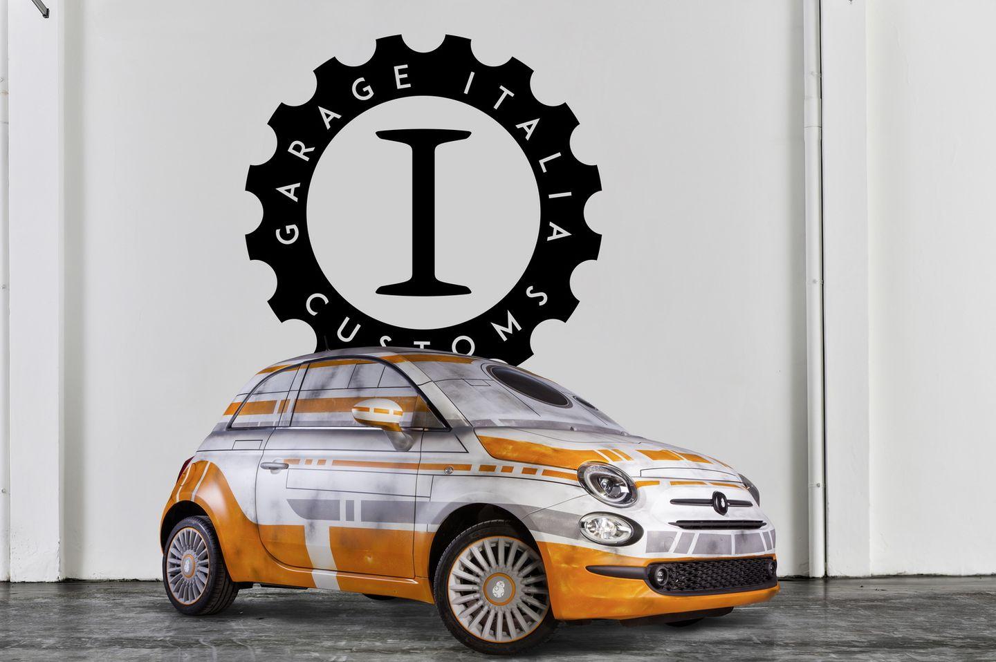 Fiat 500 Star Wars BB8