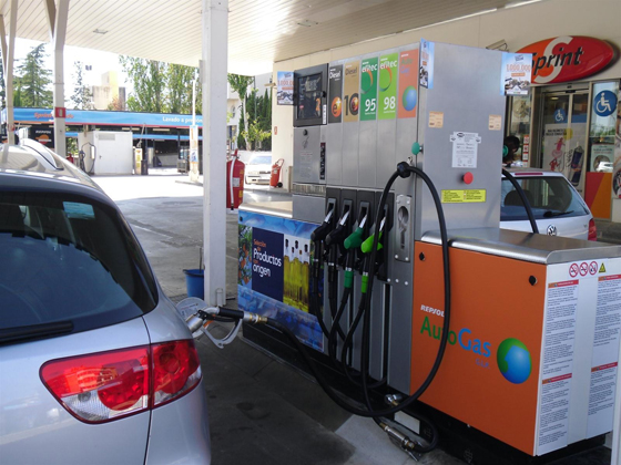 Autogas Gasolinera Repsol