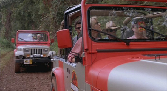 Jeep XJ Sahara Jurassic Park