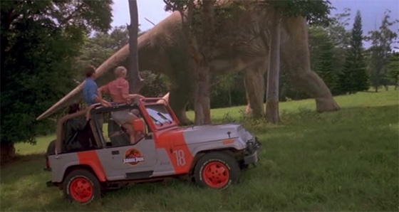 Jeep Wrangler Jurassic Park