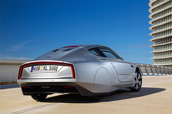 Volkswagen XL1 2013 Trasera